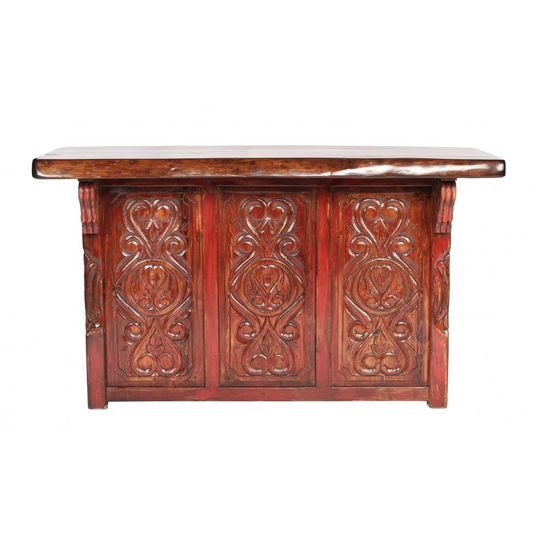 Cedar Bar with Wine Rack (Customizable!)