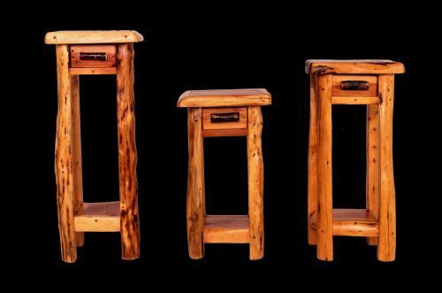 Cedar Telephone Table - Small