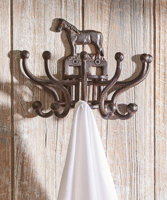 Metal Horse Multi Wall Hook