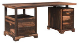 Riviera E. Live Edge Writing Desk