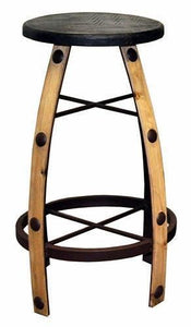 Cowboy Barrel Barstool New