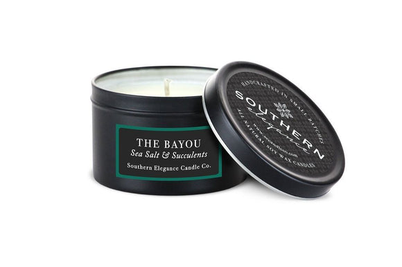 The Bayou: Sea Salt & Succulents Tin