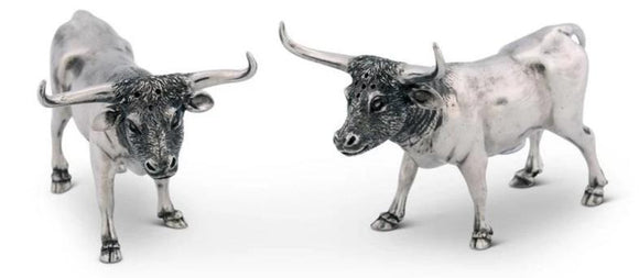 Longhorn Salt & Pepper Shakers