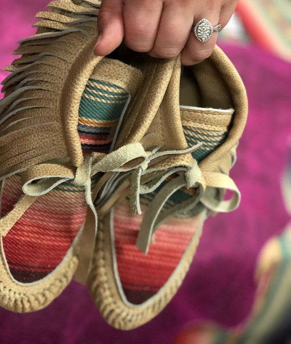 New Arizona Sunset moccasin