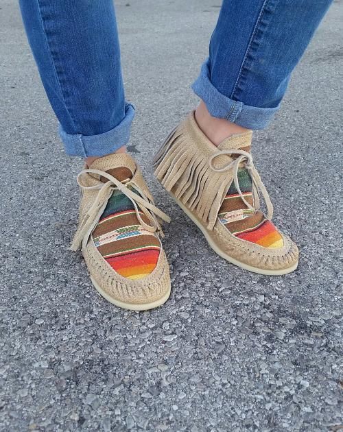 New Durango Stripe Moccasin