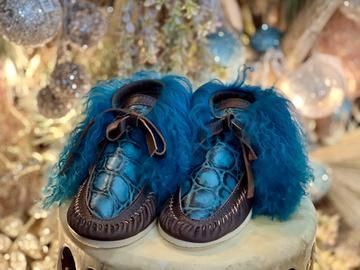 Tibetan Lamb Mocs - You Had Me At Turquoise