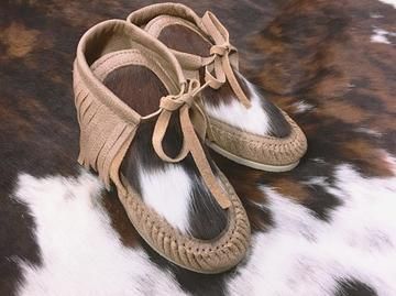 Cowhide Mocs