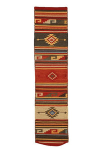 New Kilim 12X60 Runner Oklahoma Sunset