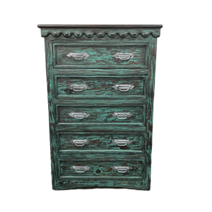 La Quinta Turquoise Chest