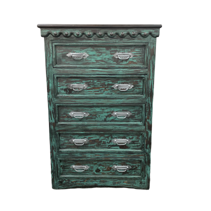 La Quinta Turquoise Chest