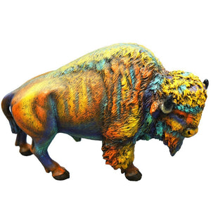 Colored Bison