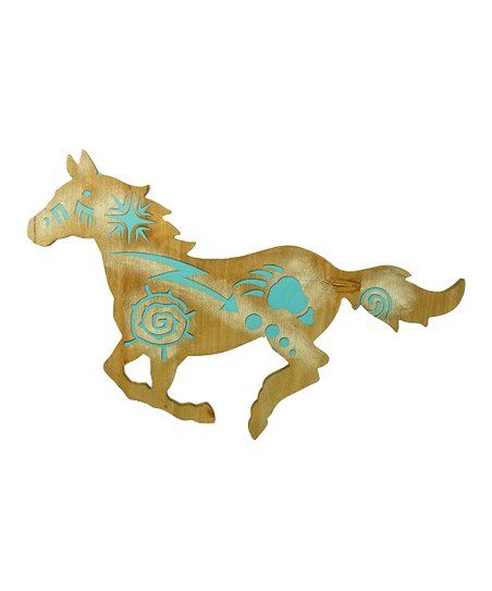 Painted Horse Plaque