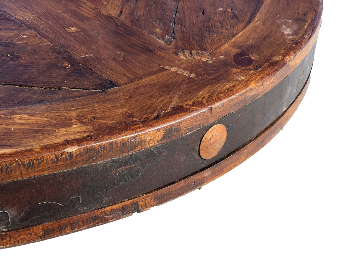 Old Fashioned Round Dining Table