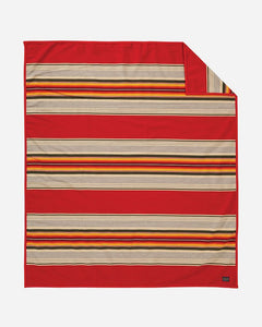  Serape Scarlet Blanket