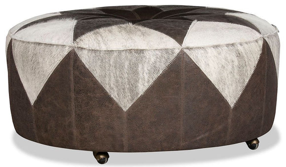 Tristin Grey Ottoman