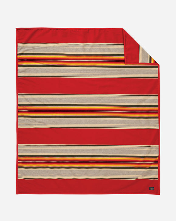 Scarlet Serape Robe