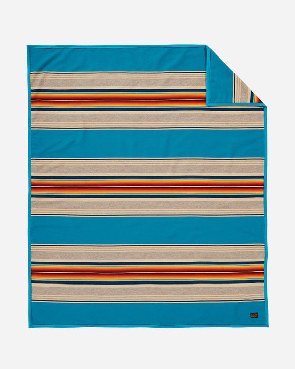 Turquoise Serape Robe