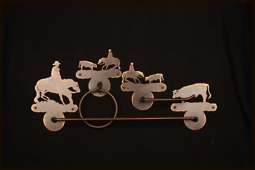Assorted Metal Toilet Paper Holder