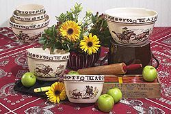 Rodeo Pattern Small Mixing Bowl