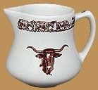 Longhorn Pattern Creamer