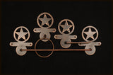 Assorted Metal Toilet Paper Holder