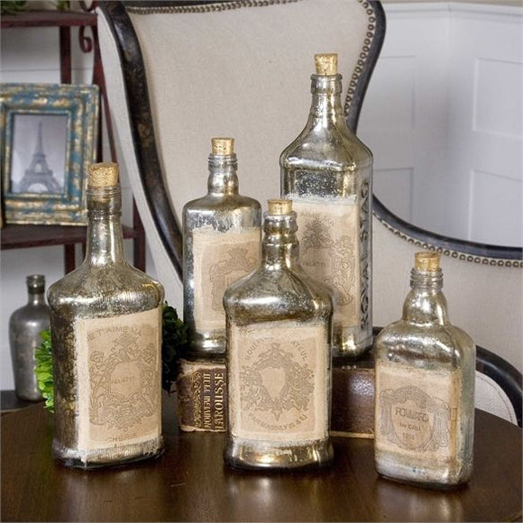 Recycled Bottles Set Of Five