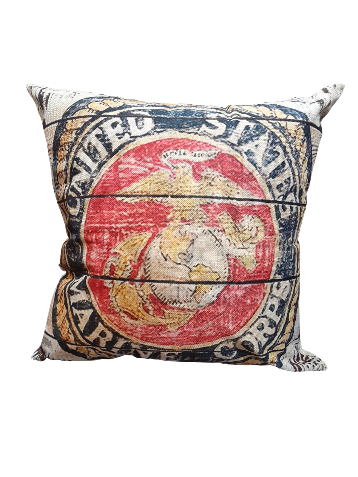 Rustic Marines Logo *Limited Edition* Pillow Cover