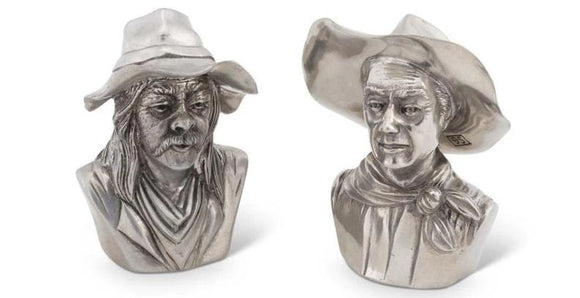 Cowboy Salt & Pepper Shakers