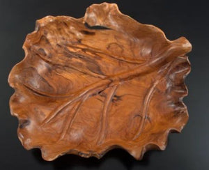 Large Teak Leaf Bowl