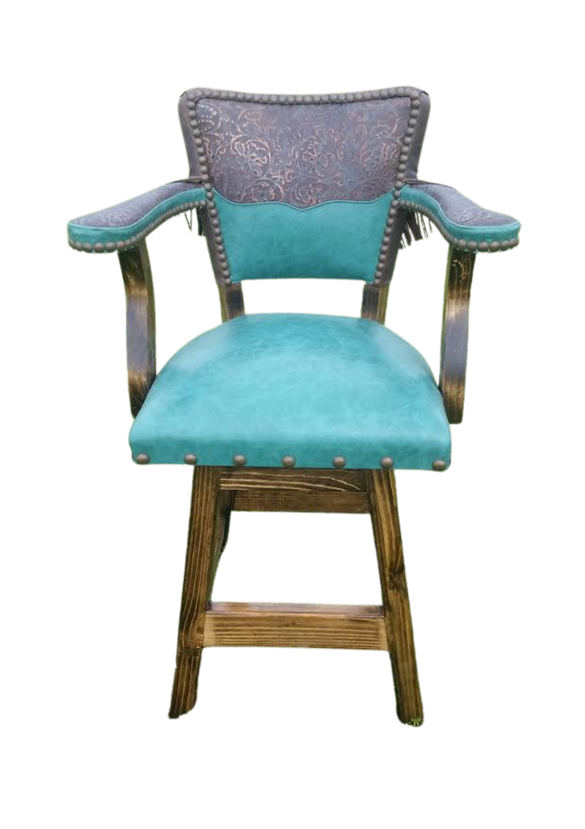 West Collection Swivel Barstool