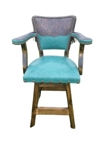 West Collection Swivel Barstool