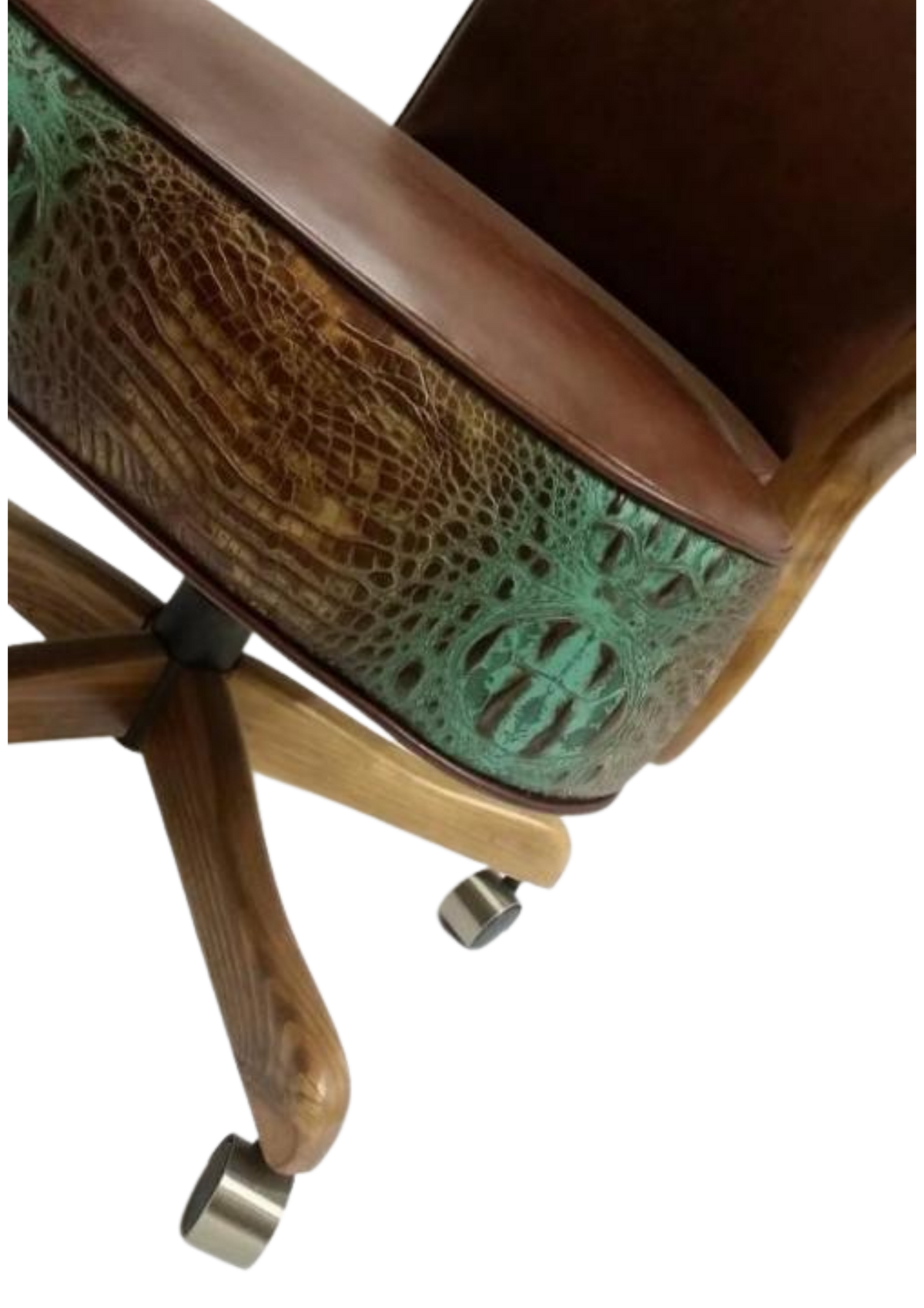 Spine Turquoise Office Chair