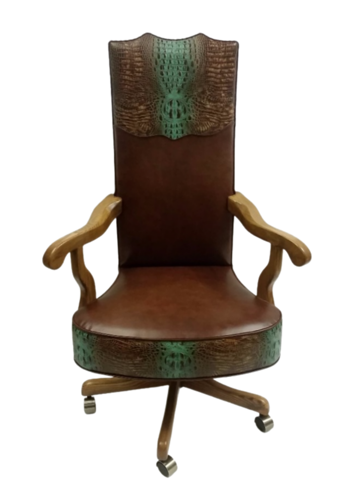 Spine Turquoise Office Chair